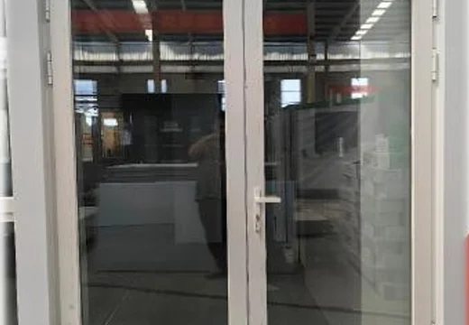 White Thermal-Break Aluminum